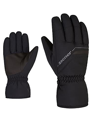 Ziener Herren Grumas Ski-Handschuhe/Wintersport | warm gefüttert, black, 7.5 von Ziener