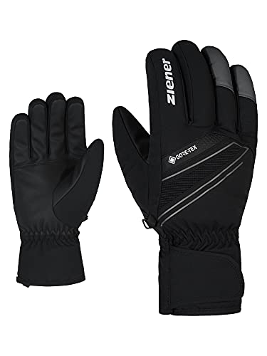 Ziener Herren Gunar Ski-Handschuhe/Wintersport | wasserdicht atmungsaktiv warm Gore-Tex, black.magnet, 11 von Ziener