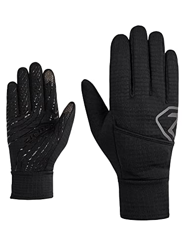 Ziener Herren Ivano Touch Freizeit- / Funktions- / Outdoor-Handschuhe | Touch, Überzieh-Fäustling, Black, 7,5 von Ziener