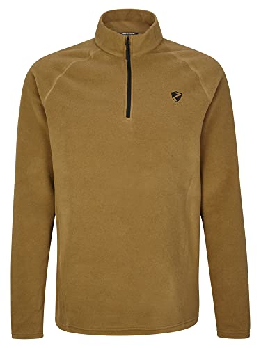 Ziener Herren Jomar Skipullover, Skirolli, Funktions-Shirt | Langarm, atmungsaktiv, Fleece, warm, Walnut, 54 Ziener Herren Jomar Skipullover, Skirolli, Funktions-Shirt | Langarm, atmungsaktiv, Fleece, warm, Walnut, 54 von Ziener