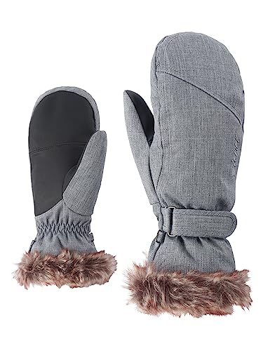 Ziener Damen KEM MITTEN lady glove Ski-handschuhe / Wintersport |warm, atmungsaktiv, grau (grey melange), 8 Ziener Damen KEM MITTEN lady glove Ski-handschuhe / Wintersport |warm, atmungsaktiv, grau (grey melange), 8 von Ziener