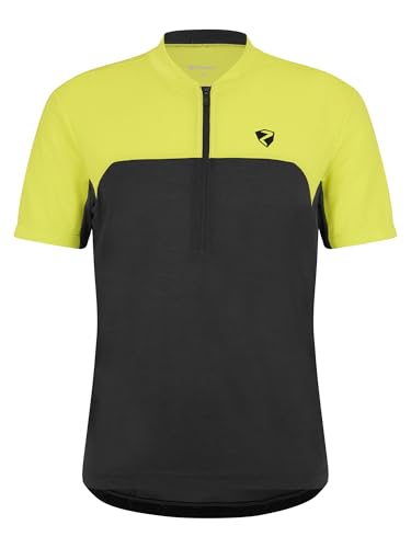 Ziener Herren NARIUS Fahrradtrikot/Radtrikot - Mountainbike|Rennrad - atmungsaktiv, schnelltrocknend, elastisch, Kurzarm, Black, 46 Ziener Herren NARIUS Fahrradtrikot/Radtrikot - Mountainbike|Rennrad - atmungsaktiv, schnelltrocknend, elastisch, Kurzarm, Black, 46 von Ziener