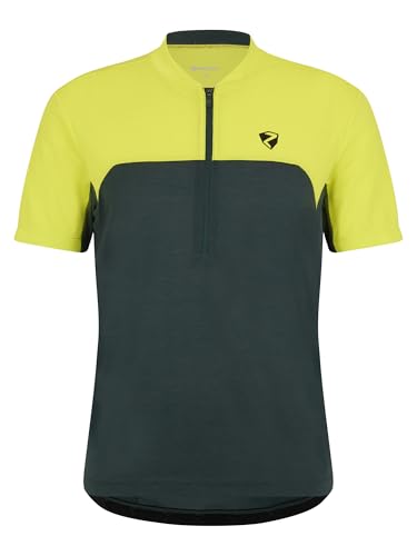 Ziener Herren NARIUS Fahrradtrikot/Radtrikot - Mountainbike|Rennrad - atmungsaktiv, schnelltrocknend, elastisch, Kurzarm, bitter Lemon, 54 Ziener Herren NARIUS Fahrradtrikot/Radtrikot - Mountainbike|Rennrad - atmungsaktiv, schnelltrocknend, elastisch, Kurzarm, bitter Lemon, 54 von Ziener