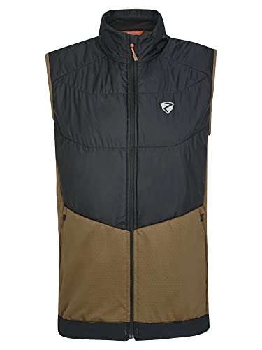 Ziener Herren NAURI Funktions- / Hybrid-Weste, Bergsport | wattiert, winddicht, Primaloft, walnut, 58 Ziener Herren NAURI Funktions- / Hybrid-Weste, Bergsport | wattiert, winddicht, Primaloft, walnut, 58 von Ziener