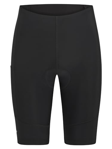 Ziener Herren NEBIS X-Wool Fahrrad-Tight/Rad-Hose/Mountainbike/Rennrad - atmungsaktiv,schnelltrocknend,gepolstert,PFC frei, Black, 58 von Ziener