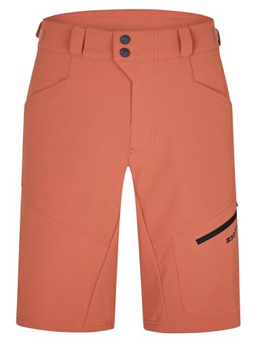 Ziener Herren NELAT Outdoor-Shorts/Rad- / Wander-Hose - atmungsaktiv,schnelltrocknend,elastisch, Chestnut, 46 von Ziener