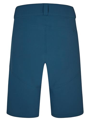 Ziener Herren NELAT X-Function Fahrrad-Shorts mit Innenhose - Mountainbike/Outdoor/Freizeit - atmungsaktiv,schnelltrocknend,gepolstert, hale Navy, 46 von Ziener