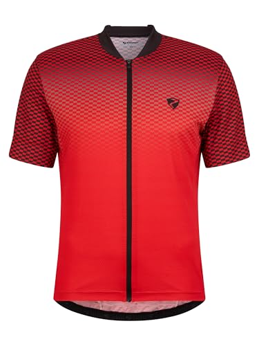 Ziener Herren NELETE Fahrradtrikot/Radtrikot - Mountainbike|Rennrad - atmungsaktiv, schnelltrocknend, elastisch, Kurzarm, red, 56 Ziener Herren NELETE Fahrradtrikot/Radtrikot - Mountainbike|Rennrad - atmungsaktiv, schnelltrocknend, elastisch, Kurzarm, red, 56 von Ziener