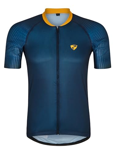Ziener Herren NELOS Fahrradtrikot/Radtrikot - Mountainbike|Rennrad - atmungsaktiv,schnelltrocknend,elastisch,Kurzarm, hale Navy, 46 Ziener Herren NELOS Fahrradtrikot/Radtrikot - Mountainbike|Rennrad - atmungsaktiv,schnelltrocknend,elastisch,Kurzarm, hale Navy, 46 von Ziener