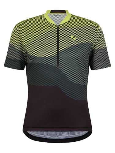 Ziener Herren NEMIC Fahrradtrikot/Radtrikot - Mountainbike|Rennrad - atmungsaktiv, schnelltrocknend, elastisch, Kurzarm, Black, 50 Ziener Herren NEMIC Fahrradtrikot/Radtrikot - Mountainbike|Rennrad - atmungsaktiv, schnelltrocknend, elastisch, Kurzarm, Black, 50 von Ziener
