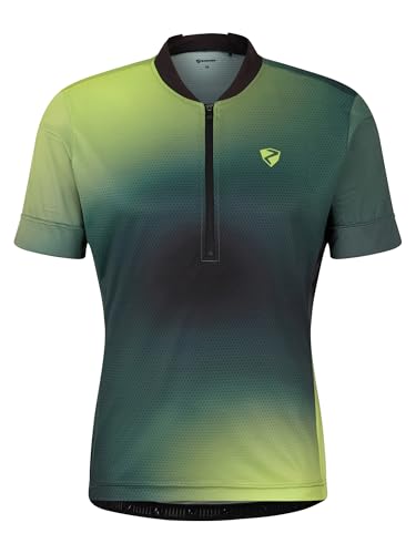 Ziener Herren NEMIC Fahrradtrikot/Radtrikot - Mountainbike|Rennrad - atmungsaktiv, schnelltrocknend, elastisch, Kurzarm, Black.bitter Lemon, 50 Ziener Herren NEMIC Fahrradtrikot/Radtrikot - Mountainbike|Rennrad - atmungsaktiv, schnelltrocknend, elastisch, Kurzarm, Black.bitter Lemon, 50 von Ziener