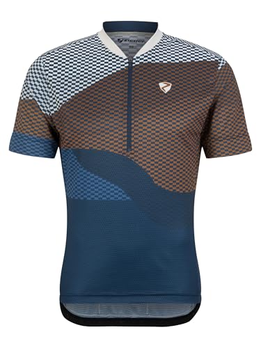 Ziener Herren NEMIC Fahrradtrikot/Radtrikot - Mountainbike|Rennrad - atmungsaktiv, schnelltrocknend, elastisch, Kurzarm, hale Navy, 54 Ziener Herren NEMIC Fahrradtrikot/Radtrikot - Mountainbike|Rennrad - atmungsaktiv, schnelltrocknend, elastisch, Kurzarm, hale Navy, 54 von Ziener
