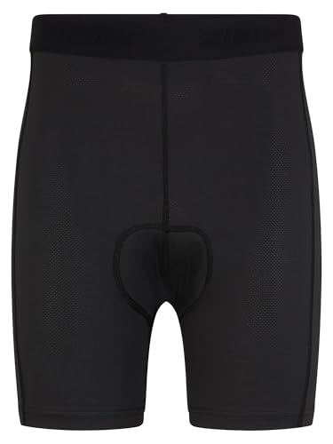 Ziener Herren NESTO X-Function Fahrrad-Unterhose/Rad-Innenhose/Mountainbike-Unterwäsche - sehr atmungsaktiv|gepolstert|schnelltrocknend|elastisch, Black, 52 Ziener Herren NESTO X-Function Fahrrad-Unterhose/Rad-Innenhose/Mountainbike-Unterwäsche - sehr atmungsaktiv|gepolstert|schnelltrocknend|elastisch, Black, 52 von Ziener