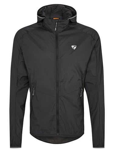 Ziener Herren NEWINO Windjacke - Fahrrad|Mountainbike|Outdoor - winddicht,atmungsaktiv,wasserabweisend, black, 52 Ziener Herren NEWINO Windjacke - Fahrrad|Mountainbike|Outdoor - winddicht,atmungsaktiv,wasserabweisend, black, 52 von Ziener