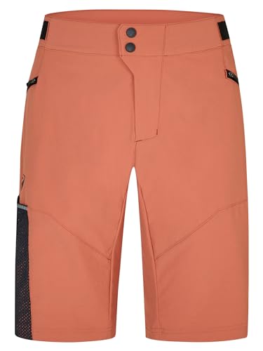 Ziener Herren NEXIL X-Gel Fahrrad-Shorts mit Innenhose - Mountainbike/Outdoor/Freizeit - atmungsaktiv,schnelltrocknend,gepolstert, Chestnut, 56 von Ziener