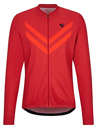 Ziener Herren NITAN Fahrradtrikot/Radtrikot - Mountainbike|Rennrad - atmungsaktiv,schnelltrocknend,elastisch,Langarm, New red, 52 Ziener Herren NITAN Fahrradtrikot/Radtrikot - Mountainbike|Rennrad - atmungsaktiv,schnelltrocknend,elastisch,Langarm, New red, 52 von Ziener