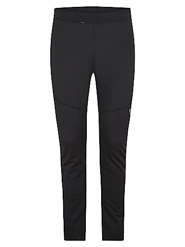 Ziener Herren Nataniel Softshell-Hose Langlauf-Tight | Winddicht elastisch PFC frei, black, 46 Ziener Herren Nataniel Softshell-Hose Langlauf-Tight | Winddicht elastisch PFC frei, black, 46 von Ziener