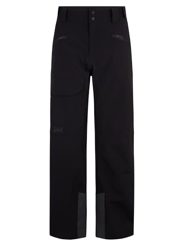 Ziener Herren RAPPOLD Ski-Hose/Freeride | PFC frei, Wolle, wattiert, Black, M von Ziener