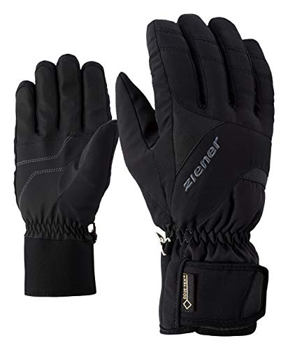 Ziener Erwachsene GUFFERT GTX Glove Alpine Ski-Handschuhe/Wintersport | Wasserdicht, Atmungsaktiv, Black, 10.5 von Ziener