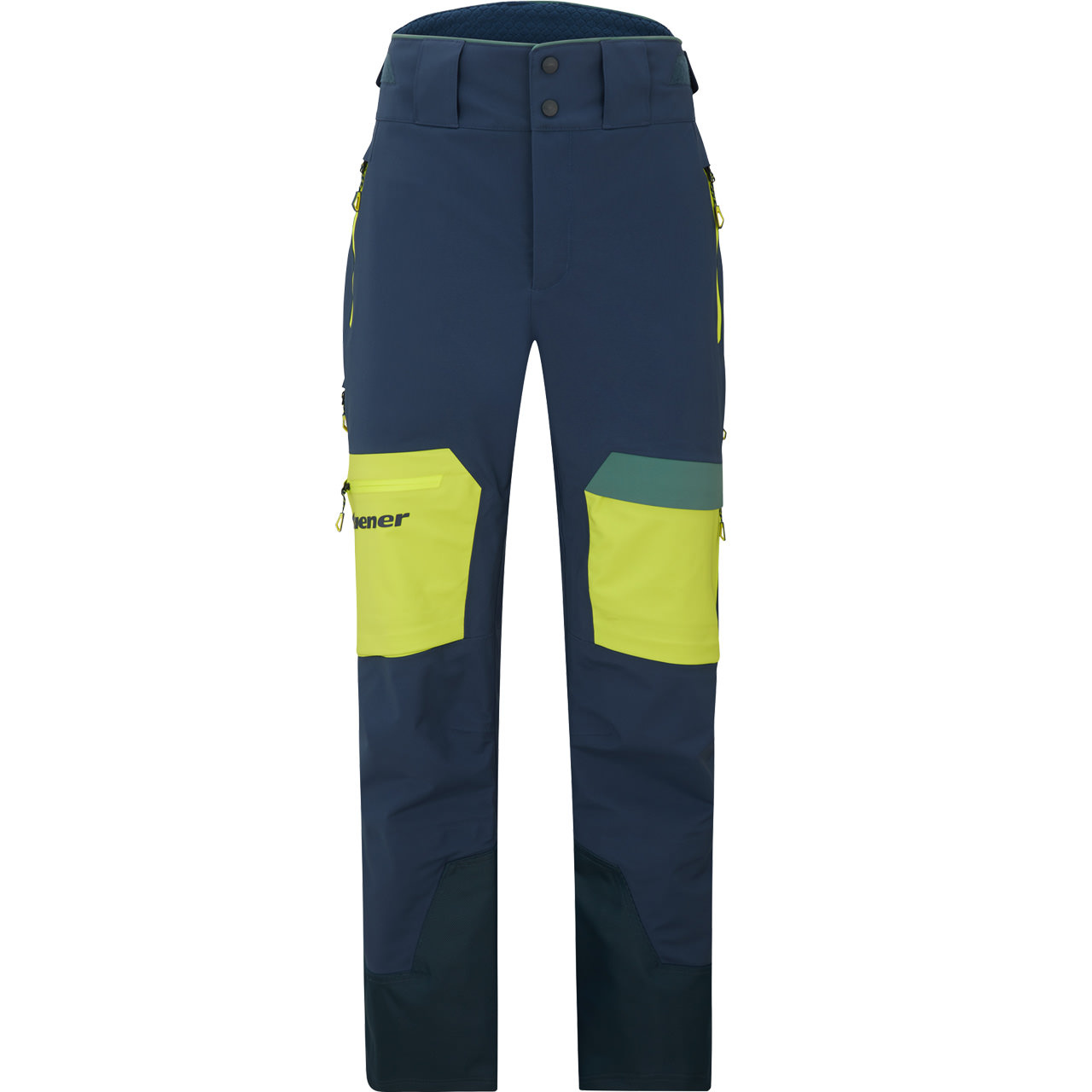 Ziener Herren Skihose TEWES dark navy/lime Ziener Herren Skihose TEWES dark navy/lime von Ziener