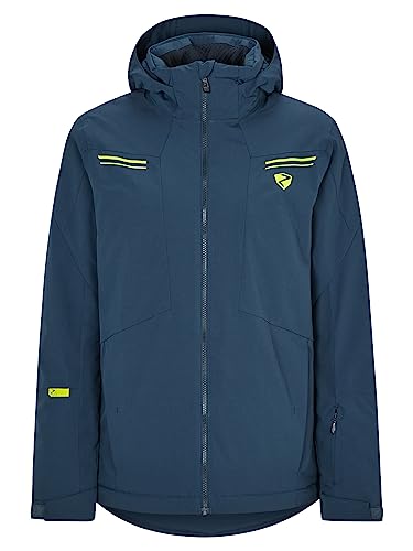 Ziener Herren TAFAR Ski-Jacke/Snowboard-Jacke | atmungsaktiv, wasserdicht, hale navy, 46 von Ziener