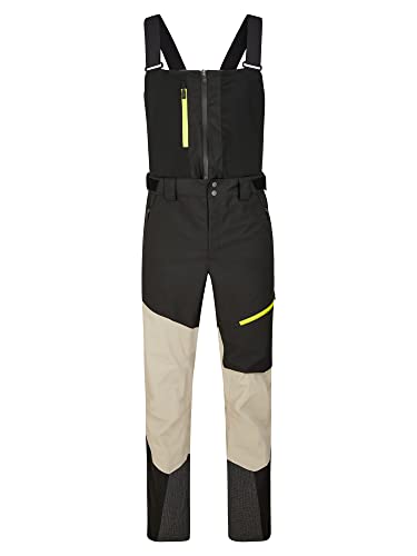 Ziener Herren TALINIS-BIB Ski-Hose/Freeride-Hose | Sympatex, Hosenträger, PFC frei, black.silver beige, 54 von Ziener