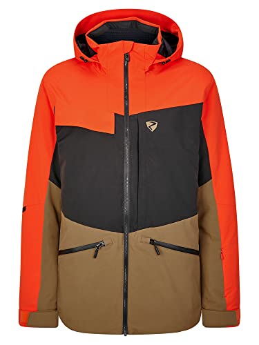 Ziener Herren TARPU Ski-Jacke/Winter-Jacke | warm, wasserdicht, PFC frei, new red, 46 von Ziener