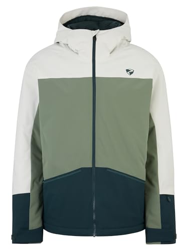 Ziener Herren TIMBARRA Ski-Jacke/Snowboard-Jacke | atmungsaktiv, wasserdicht, dark jungle tex, 56 Ziener Herren TIMBARRA Ski-Jacke/Snowboard-Jacke | atmungsaktiv, wasserdicht, dark jungle tex, 56 von Ziener