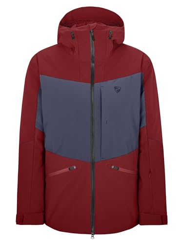 Ziener Herren TRIGLAV Ski-Jacke/Freeride | PFC frei, Wolle, wattiert, red cabin, 48 Ziener Herren TRIGLAV Ski-Jacke/Freeride | PFC frei, Wolle, wattiert, red cabin, 48 von Ziener