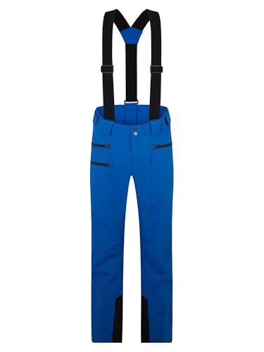 Ziener Herren TRONADOR Ski-Hose/Schnee-Hose | wasserdicht, Träger, PFC frei, Cobalt Blue, 60 von Ziener