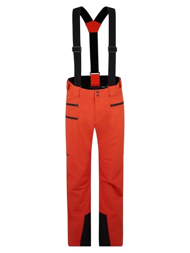 Ziener Herren TRONADOR Ski-Hose/Schnee-Hose | wasserdicht, Träger, PFC frei, orange Pumpkin, 54 Ziener Herren TRONADOR Ski-Hose/Schnee-Hose | wasserdicht, Träger, PFC frei, orange Pumpkin, 54 von Ziener