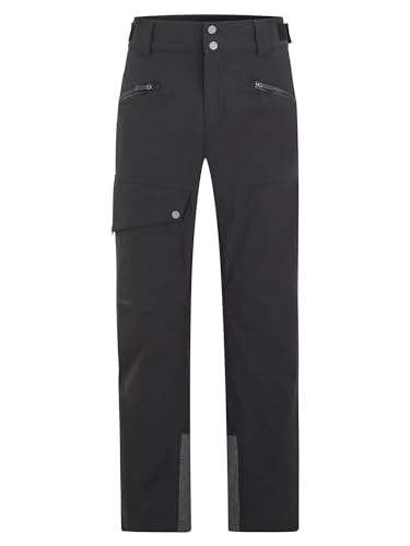 Ziener Herren Tiffin Ski-Hose/Freeride | PFC frei Wolle wattiert, black, 52 von Ziener