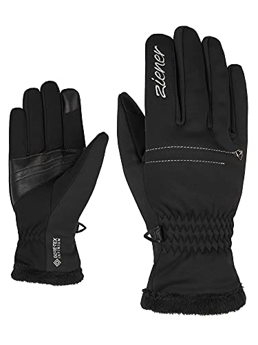 Ziener Idina Touch Funktions- / Freizeit-Handschuhe | Soft-Shell, Winddicht, Plüschfutter, Black, 7.5 von Ziener