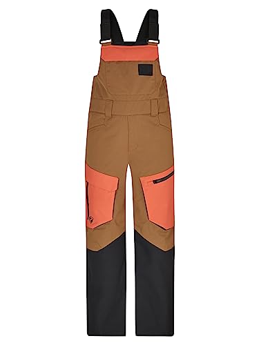 Ziener Jungen AKANDO-BIB Ski-Hose Schnee-Hose | wasserdicht warm Träger, wood tex, 116 von Ziener