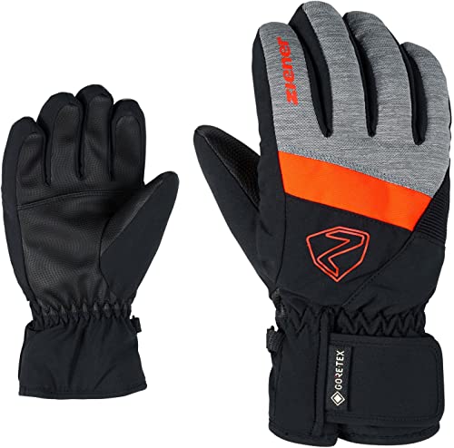 Ziener Jungen LEIF GTX Junior Ski-Handschuhe/Wintersport | Wasserdicht, Atmungsaktiv, Dark Melange.Black, 4 Ziener Jungen LEIF GTX Junior Ski-Handschuhe/Wintersport | Wasserdicht, Atmungsaktiv, Dark Melange.Black, 4 von Ziener