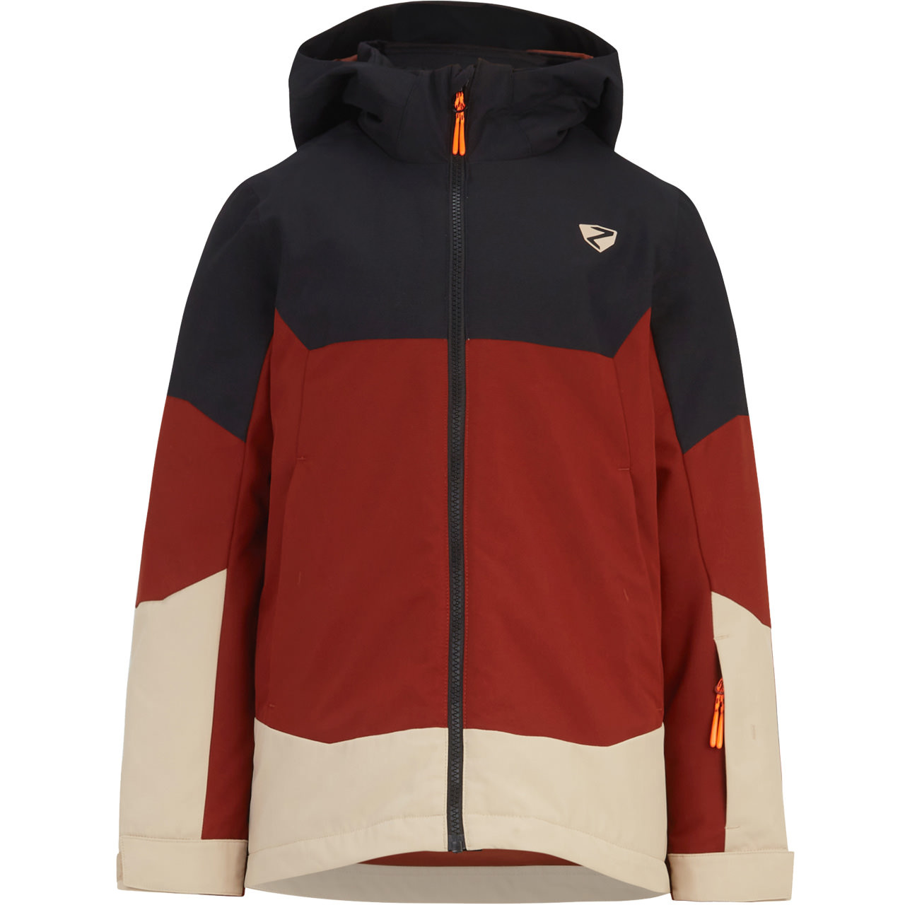 Ziener Jungen Skijacke AGIMO woody brown Ziener Jungen Skijacke AGIMO woody brown von Ziener