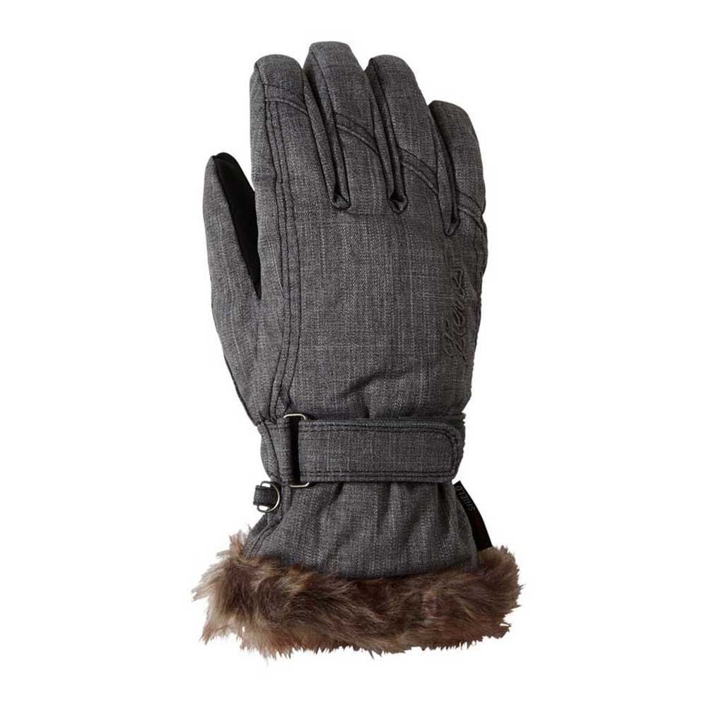 Ziener Kim Gloves Grau 7.5 Frau von Ziener