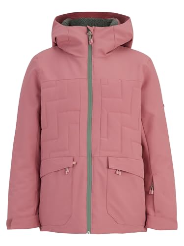 Ziener Kinder AFENI Ski-Jacke/Winterjacke | warm, atmungsaktiv, wasserdicht, rose blossom, 104 von Ziener