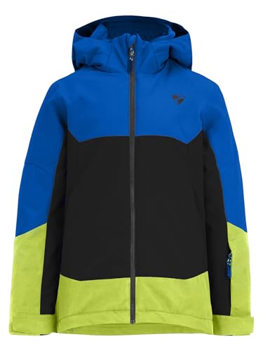 Ziener Kinder AGIMO Ski-Jacke/Winterjacke | warm, atmungsaktiv, wasserdicht, bitter lemon, 104 von Ziener