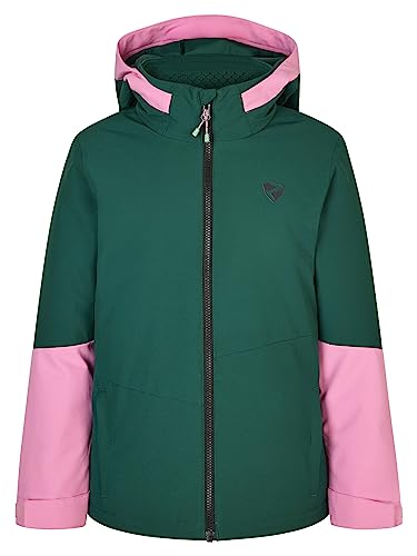 Ziener Kinder AVAK Ski-Jacke Winterjacke | wasserdicht winddicht warm, deep green, 128 von Ziener