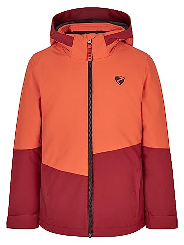 Ziener Kinder AVAK Ski-Jacke Winterjacke | wasserdicht winddicht warm, red cabin, 176 von Ziener