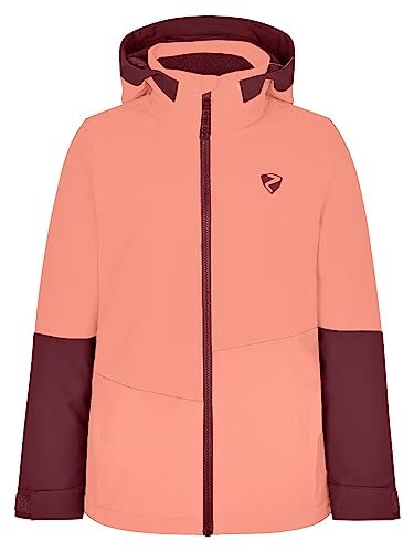 Ziener Kinder AVAK Ski-Jacke Winterjacke | wasserdicht winddicht warm, vibrant peach stru, 140 Ziener Kinder AVAK Ski-Jacke Winterjacke | wasserdicht winddicht warm, vibrant peach stru, 140 von Ziener