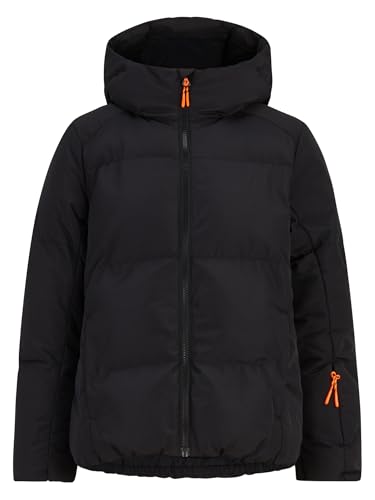 Ziener Kinder AWAR Ski-Jacke/Winterjacke | warm, atmungsaktiv, wasserdicht, black, 164 von Ziener