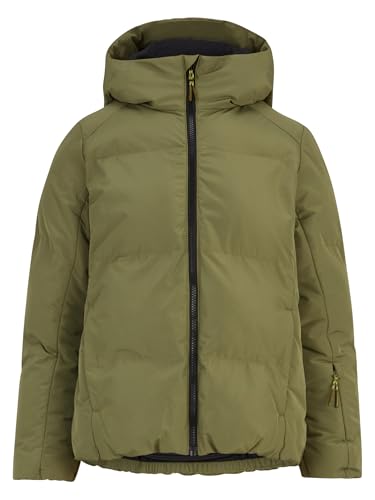 Ziener Kinder AWAR Ski-Jacke/Winterjacke | warm, atmungsaktiv, wasserdicht, deep olive, 104 von Ziener