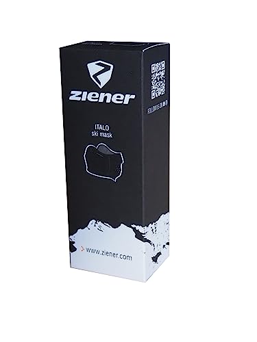 Ziener Kinder ITALO Junior BOX facemask Skihelm-gesichtsmaske | Winddicht Elastisch Soft-shell, black, XS Ziener Kinder ITALO Junior BOX facemask Skihelm-gesichtsmaske | Winddicht Elastisch Soft-shell, black, XS von Ziener