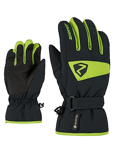 Ziener Kinder LAGO GTX glove junior Ski-Handschuhe/Wintersport | wasserdicht, atmungsaktiv, lime green, 5 Ziener Kinder LAGO GTX glove junior Ski-Handschuhe/Wintersport | wasserdicht, atmungsaktiv, lime green, 5 von Ziener
