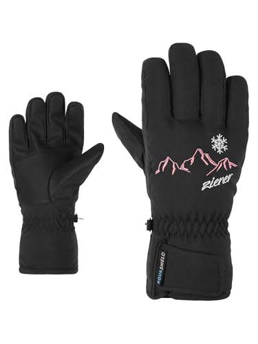 Ziener Kinder LAILLA Ski-Handschuhe/Wintersport | wasserdicht, PFC frei, Black, 4 Ziener Kinder LAILLA Ski-Handschuhe/Wintersport | wasserdicht, PFC frei, Black, 4 von Ziener