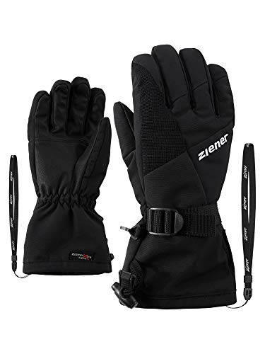 Ziener Kinder LANI Ski-Handschuhe/Wintersport | wasserdicht atmungsaktiv, black, 4 von Ziener