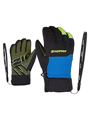 Ziener Kinder Ski-Handschuhe/Wintersport Wasserdicht Atmungsaktiv Trendig Primaloft LANUS AS, persian blue, 5 Ziener Kinder Ski-Handschuhe/Wintersport Wasserdicht Atmungsaktiv Trendig Primaloft LANUS AS, persian blue, 5 von Ziener