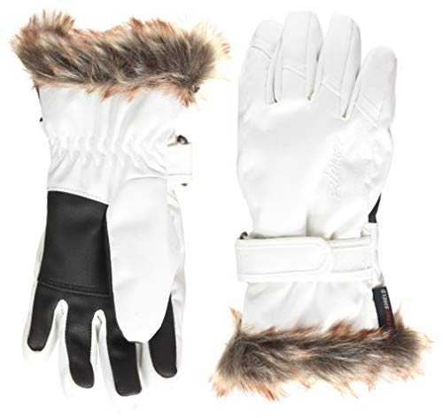 Ziener Kinder LIM Girls Glove junior Ski-Handschuhe, White, 4 von Ziener